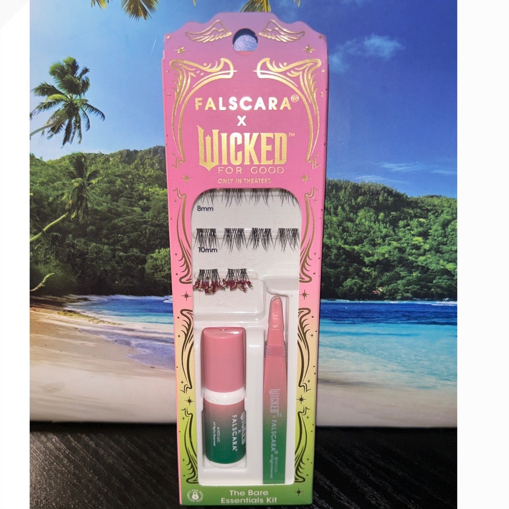 KISS Falscara x Wicked Bare Essentials Lash Kit Eye Lashes Wickedly Wonderful